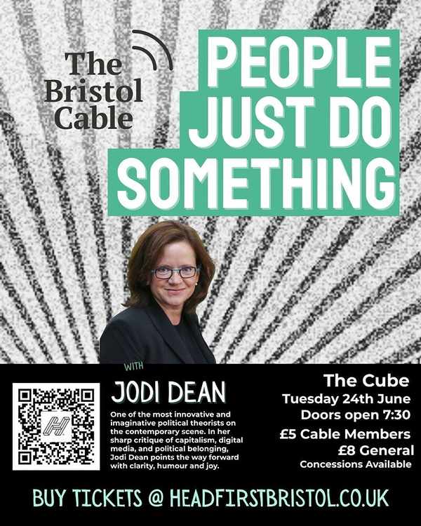 Picture for event People Just Do Something... With Jodi Dean