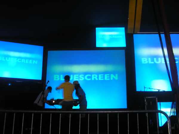 Picture for event BLUESCREEN