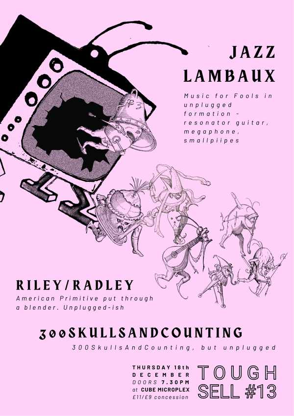 Picture for event Jazz Lambaux, 300SkullsAndCounting, Riley/Radley