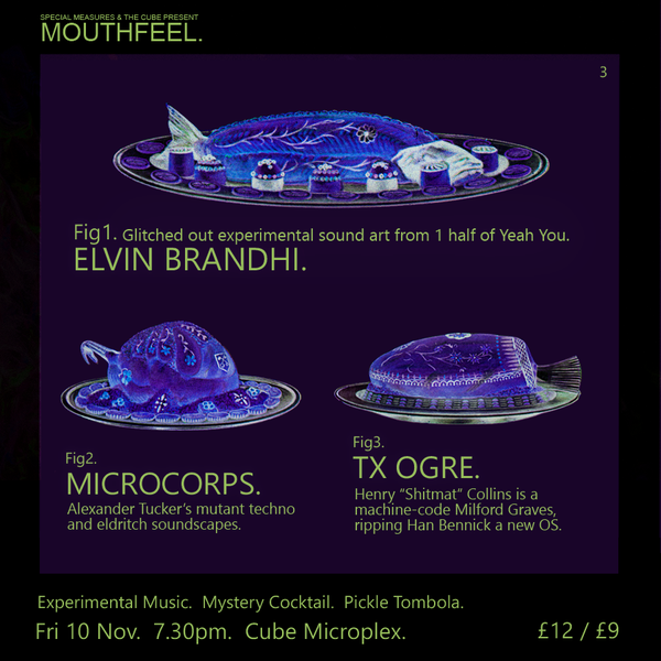 Picture for event Elvin Brandhi + Microcorps + Henry Collins