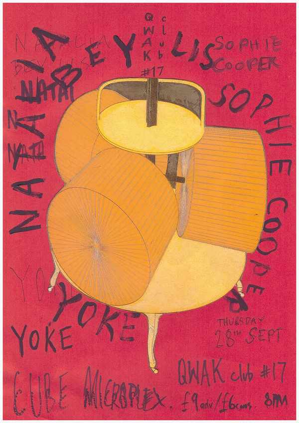 Picture for event QWAK club #17: Natalia Beylis + Sophie Cooper + YOKE