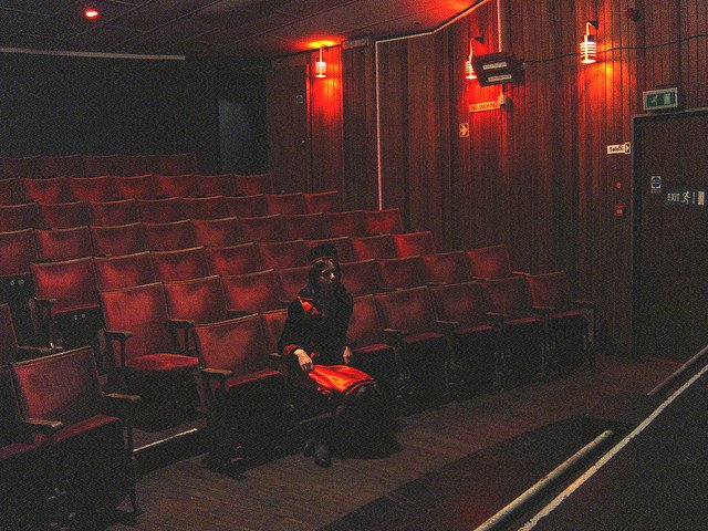 Auditorium with Usherette